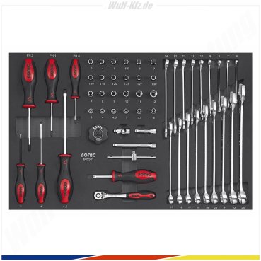 Sonic Werkstattwagen NEXT S7 / 140-​tlg.